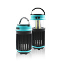 3 in 1 Zapper Solar Rechargeable Anti Mosquito COB LED Camping Lantern Outdoor Household UV Insect Killer Lamp With Hook